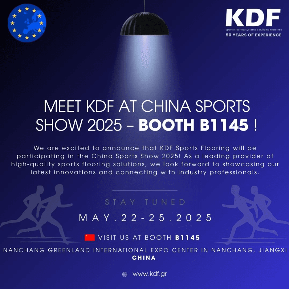 KDF at China Sports Show 2025 – Booth B1145